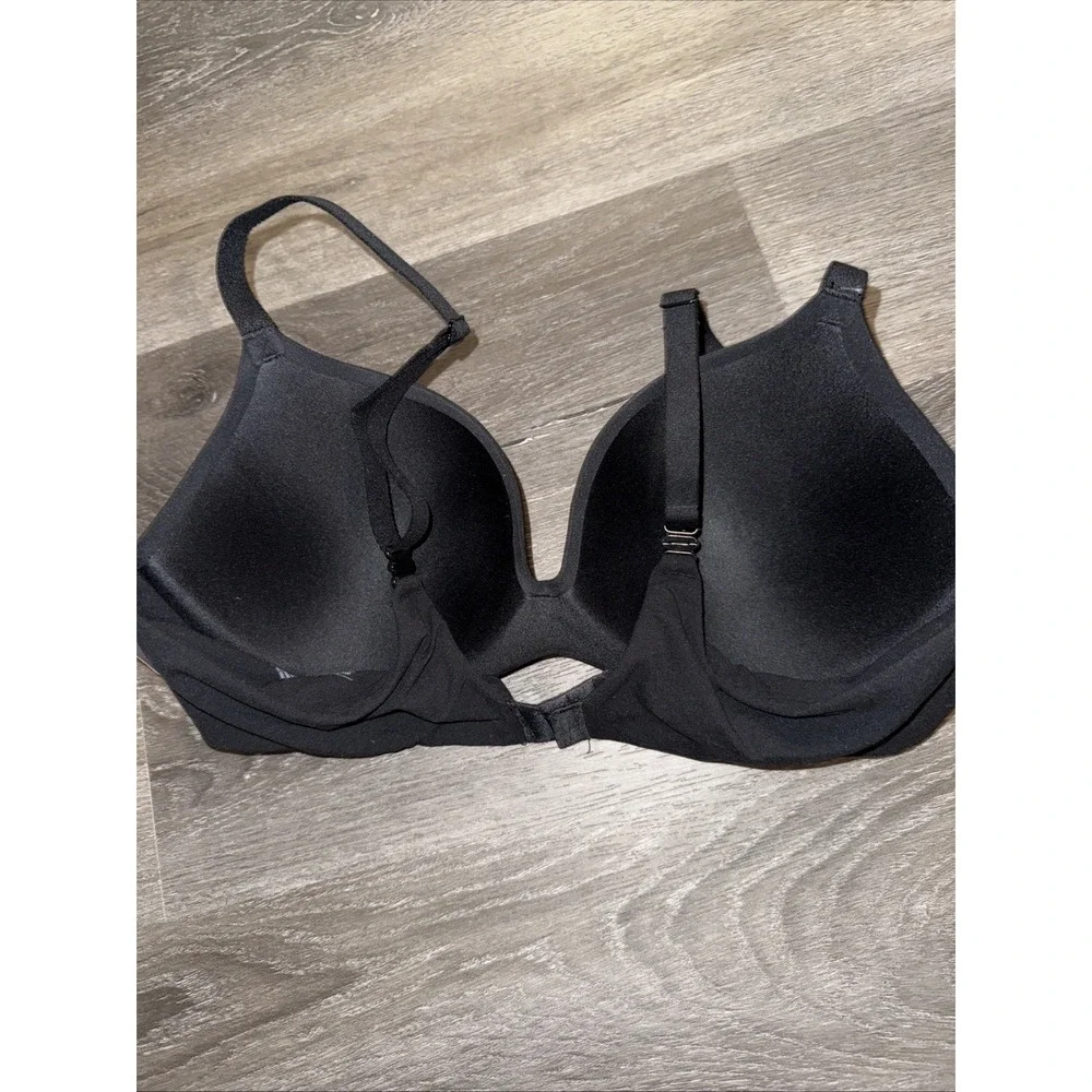Women's size 38B Auden Luxe stretch lightly lined comfort wire Demi coverage bra